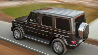 Mercedes G-Class leaked rear quarter