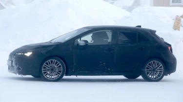Toyota Auris spy shot 2018 side