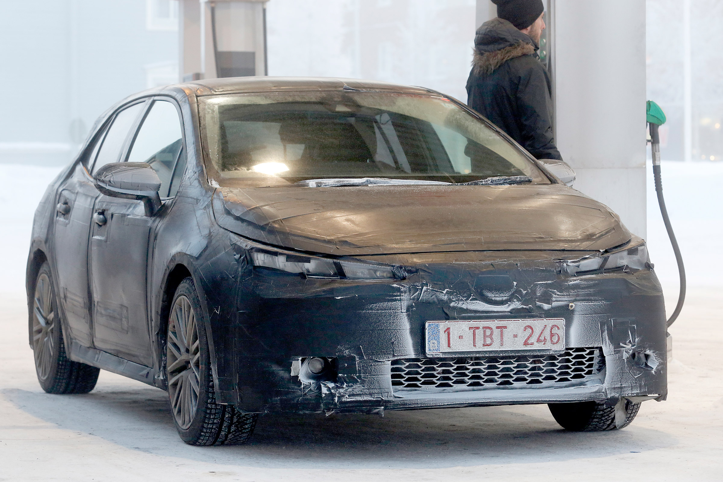 Toyota Auris spy shot 2018