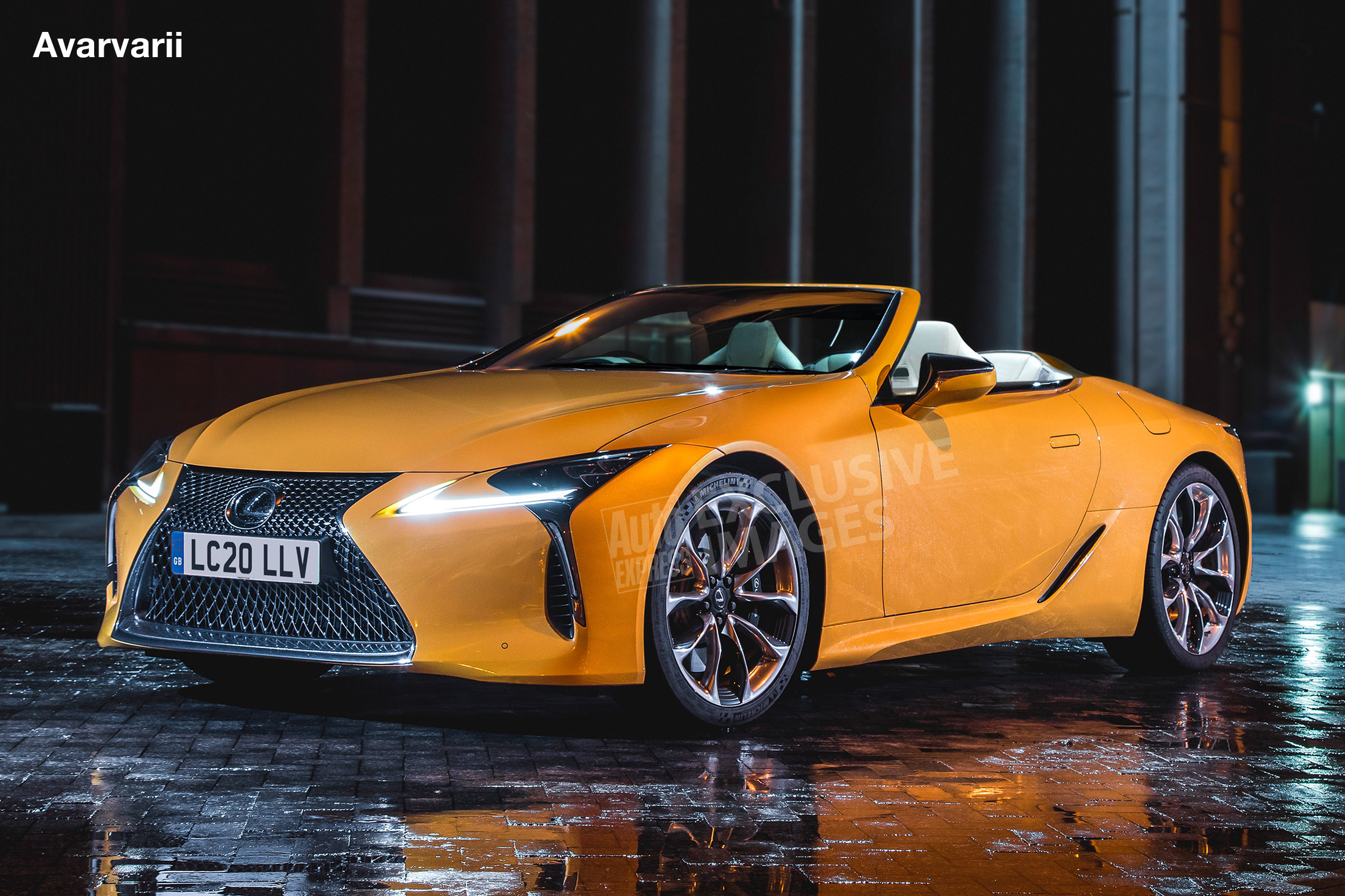 Lexus LC Convertible - front (watermarked)
