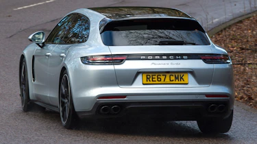 Porsche Panamera Sport Turismo rear cornering