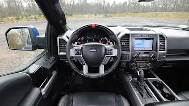 Ford F-150 Raptor pick-up truck - interior