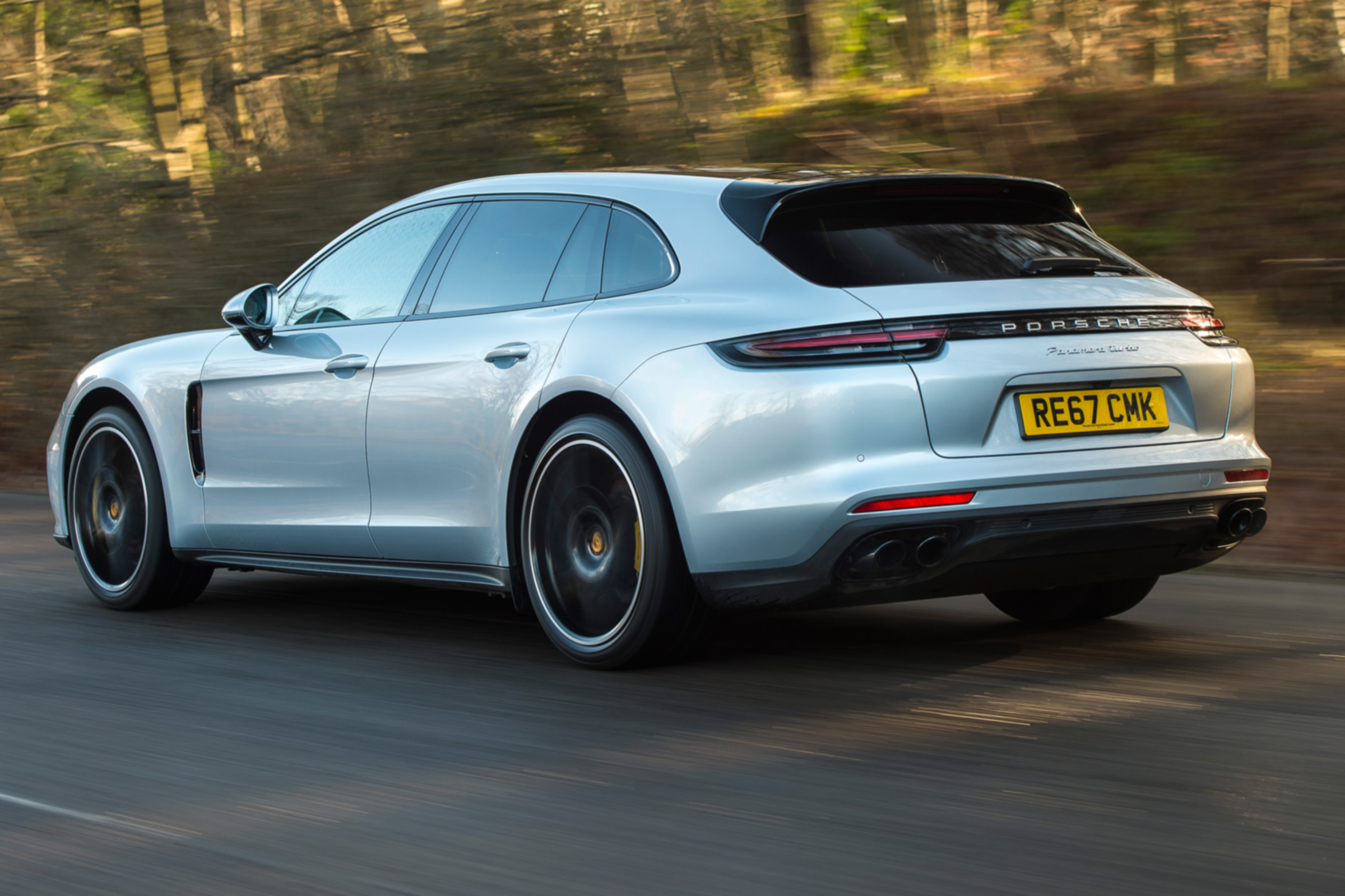 Porsche Panamera Sport Turismo rear tracking