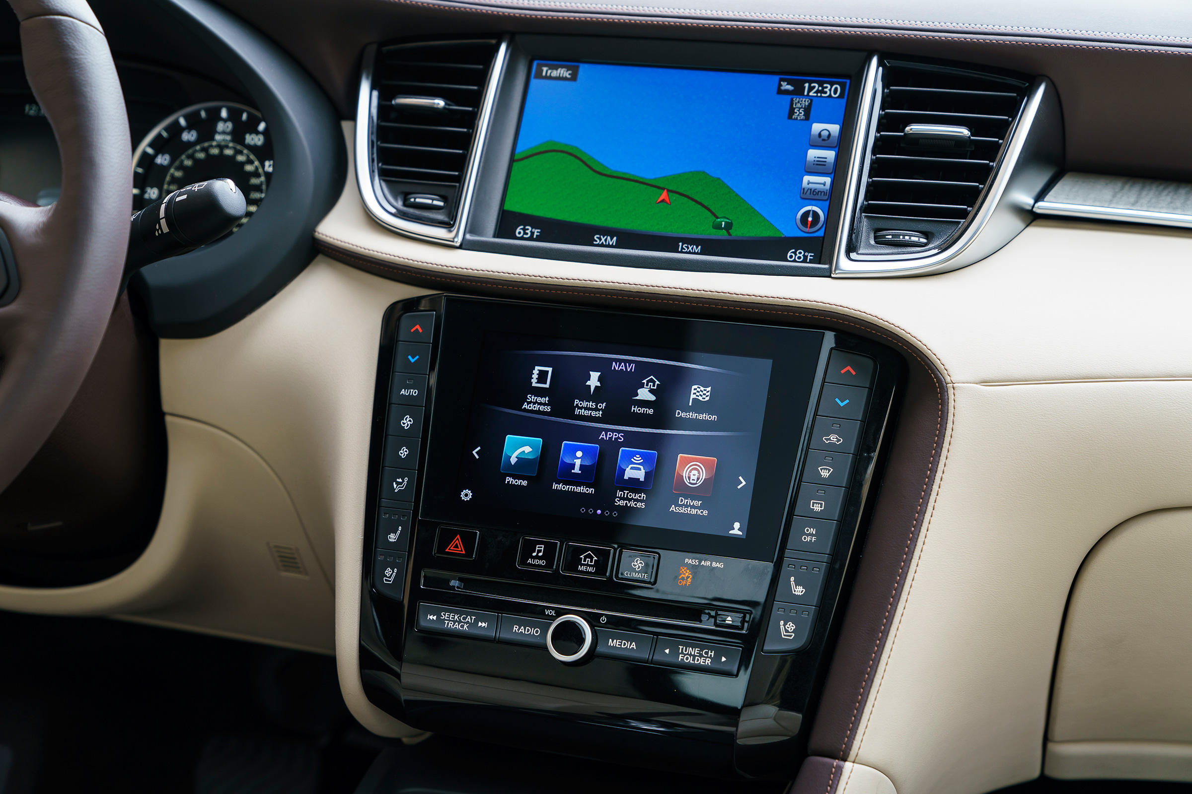 Infiniti QX50 - infotainment