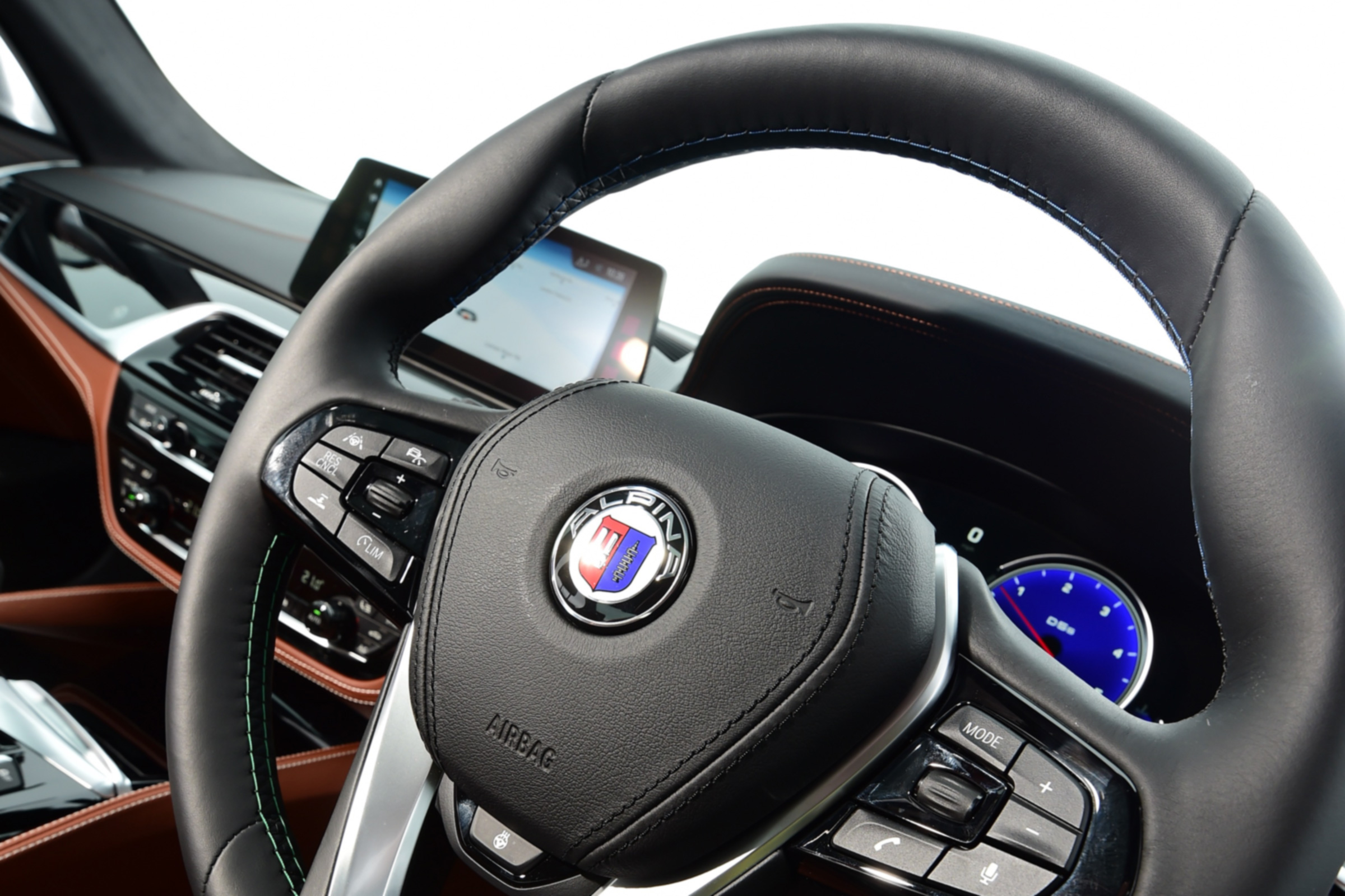 Alpina D5 S steering wheel