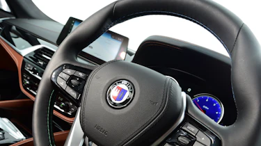 Alpina D5 S steering wheel