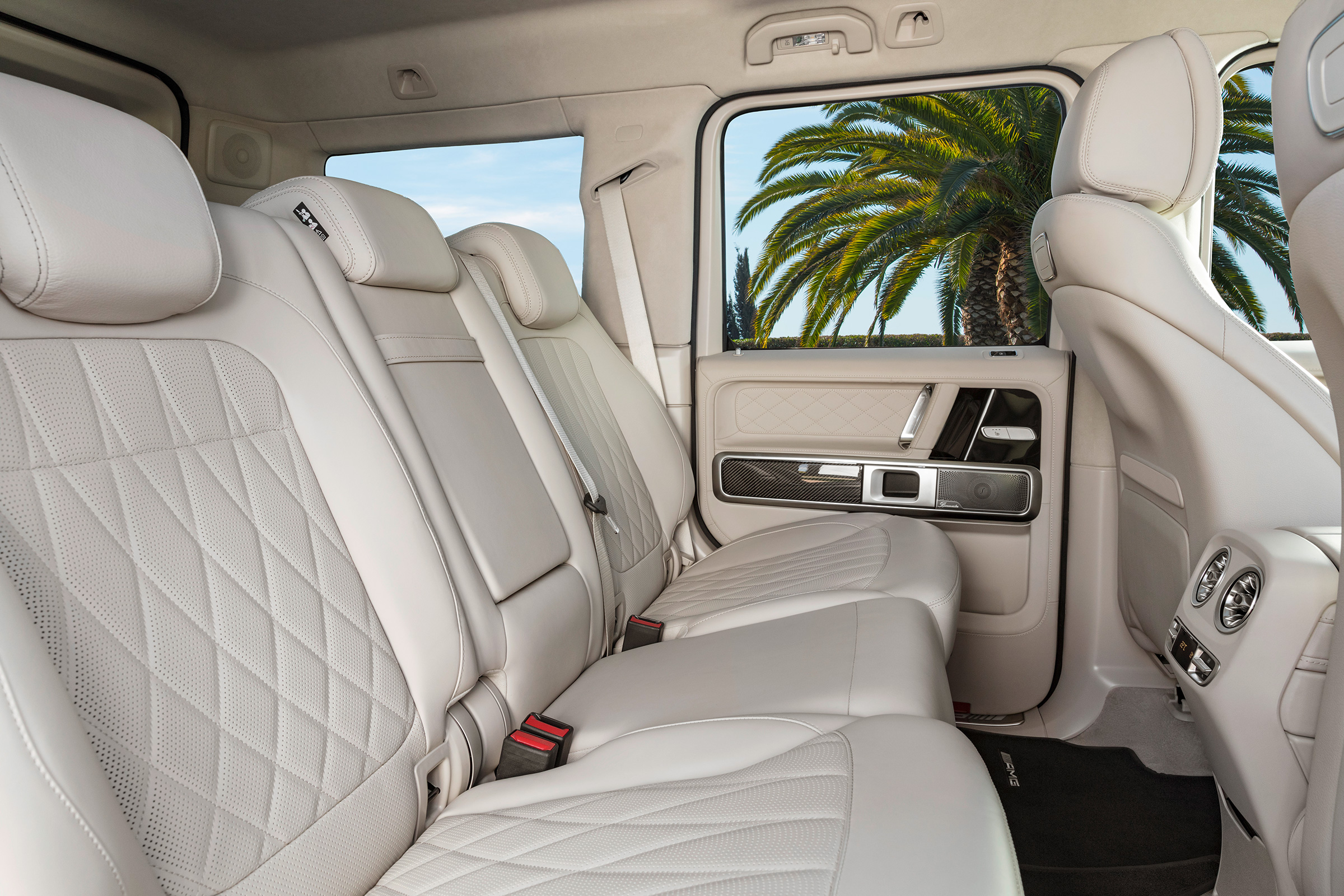 New Mercedes-AMG G 63 - back seats