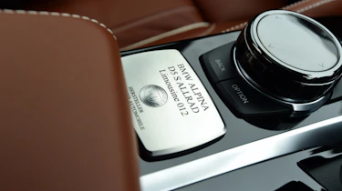 Alpina D5 S plaque