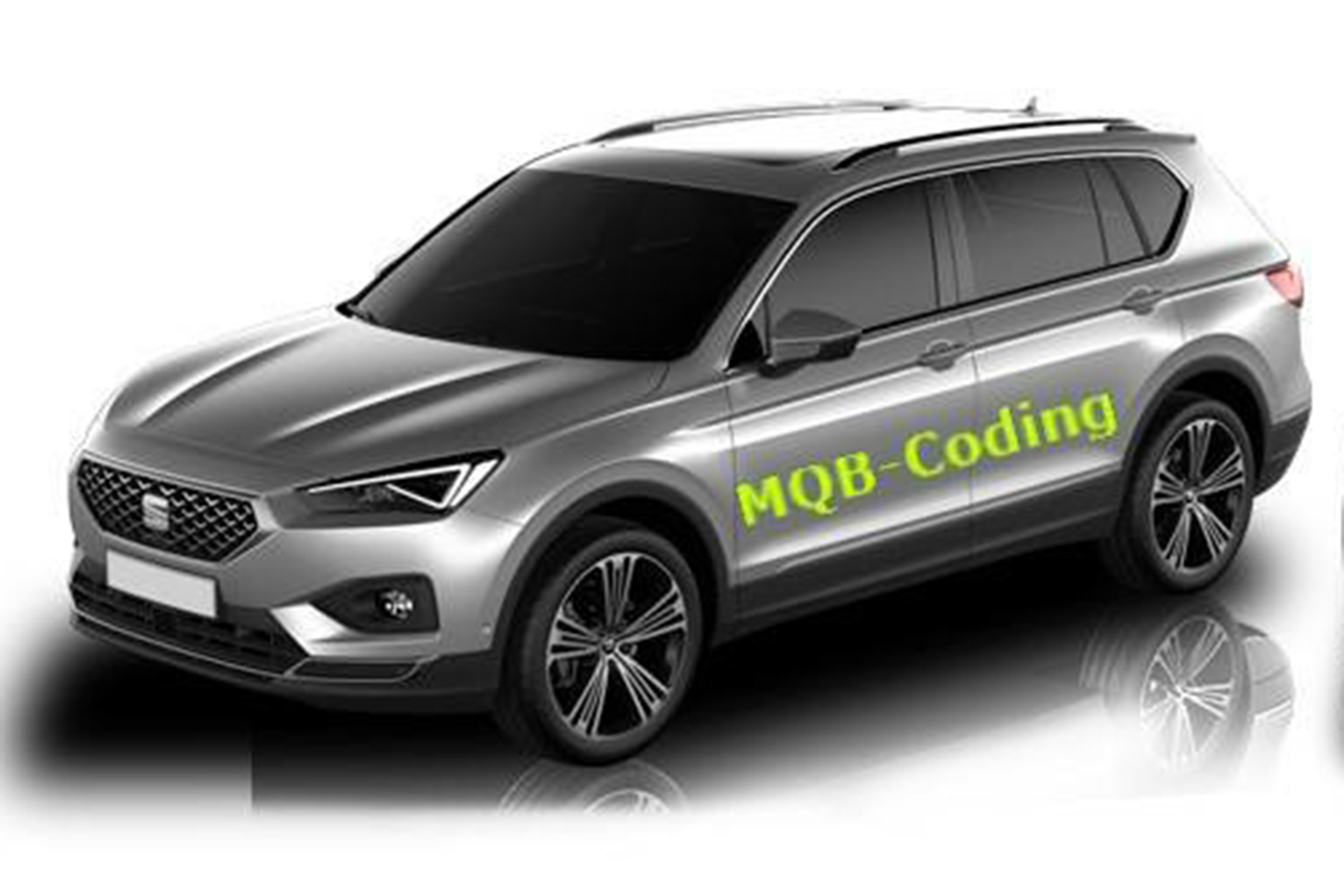 SEAT Tarraco SUV leak - front