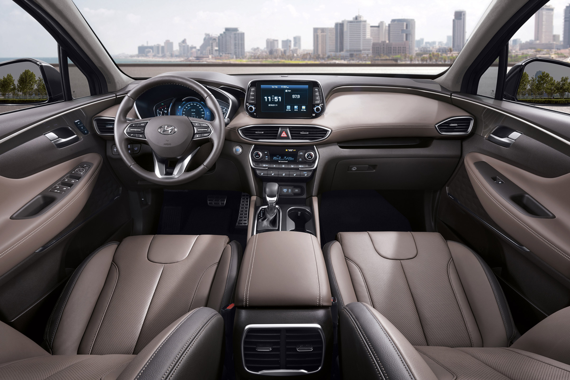 New Hyundai Santa Fe - dash