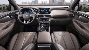 New Hyundai Santa Fe - dash