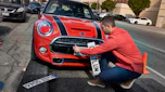 MINI number plate change