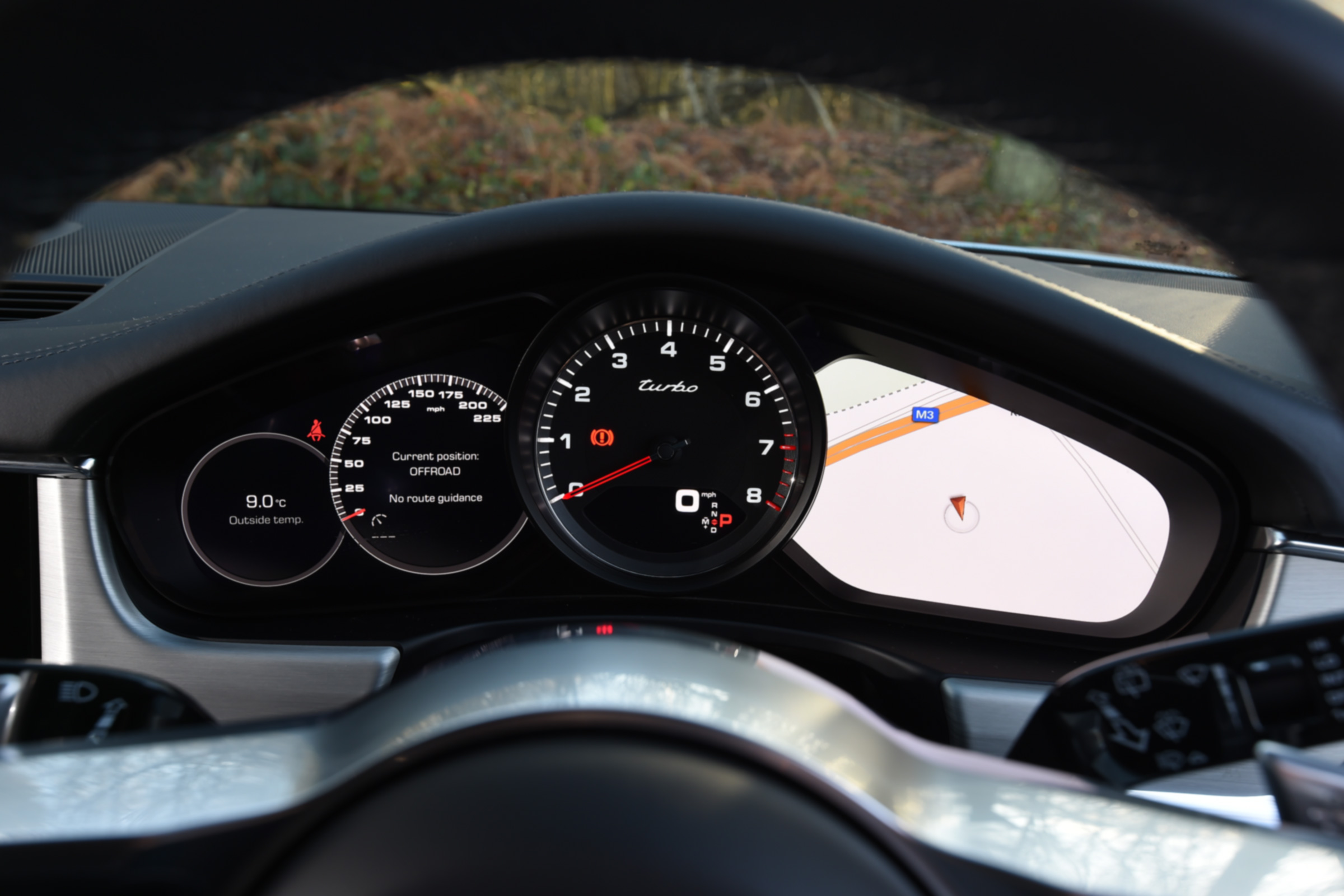 Porsche Panamera Sport Turismo dash