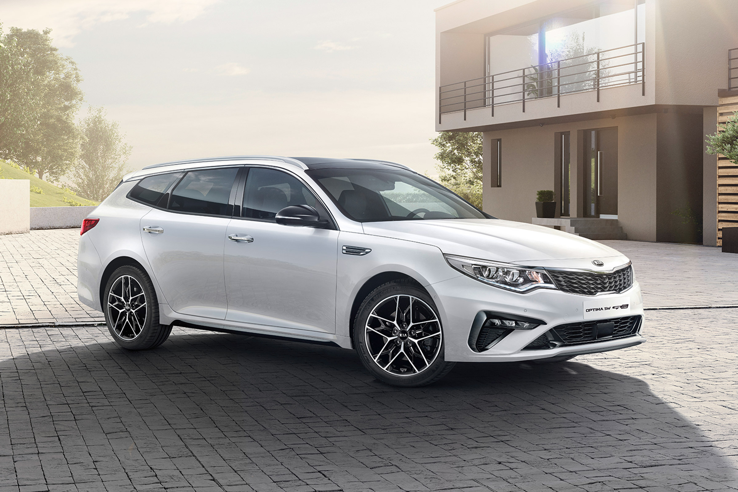 Kia Optima SW - front
