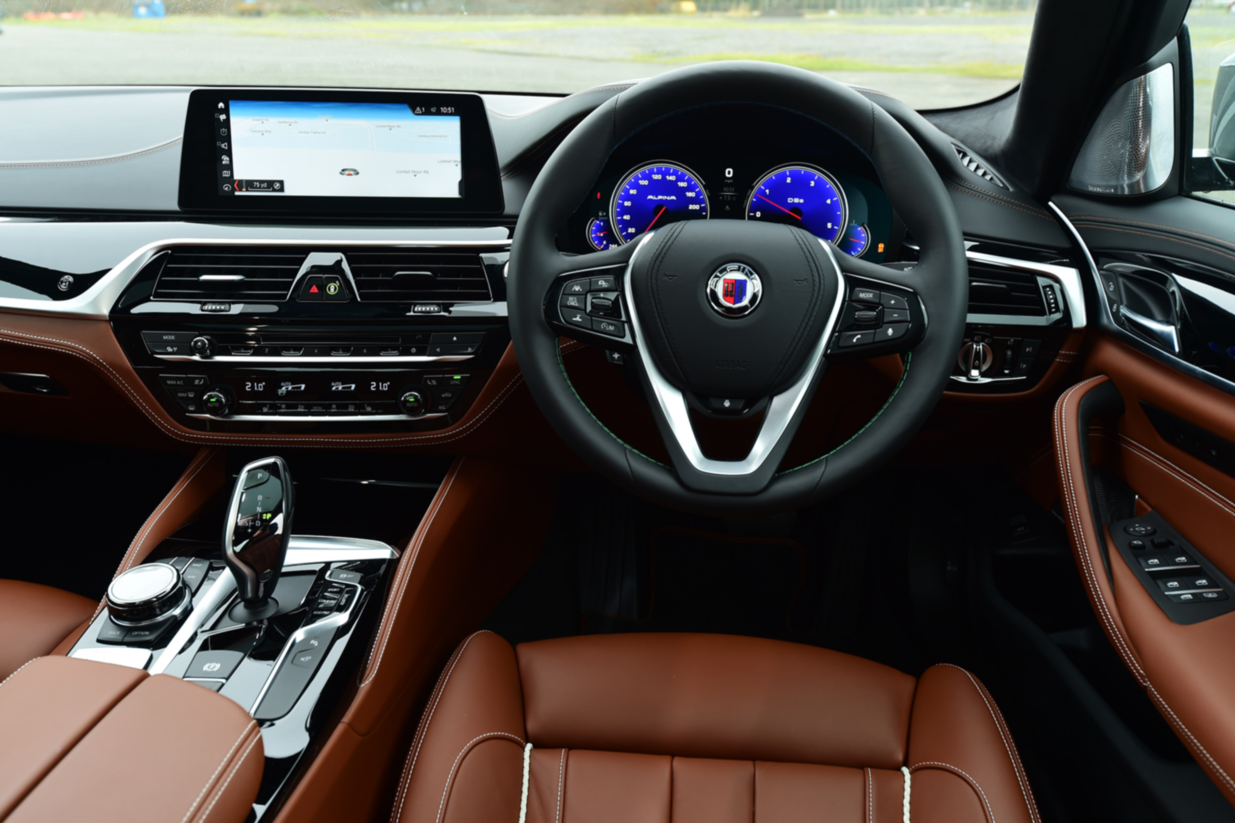 Alpina D5 S interior
