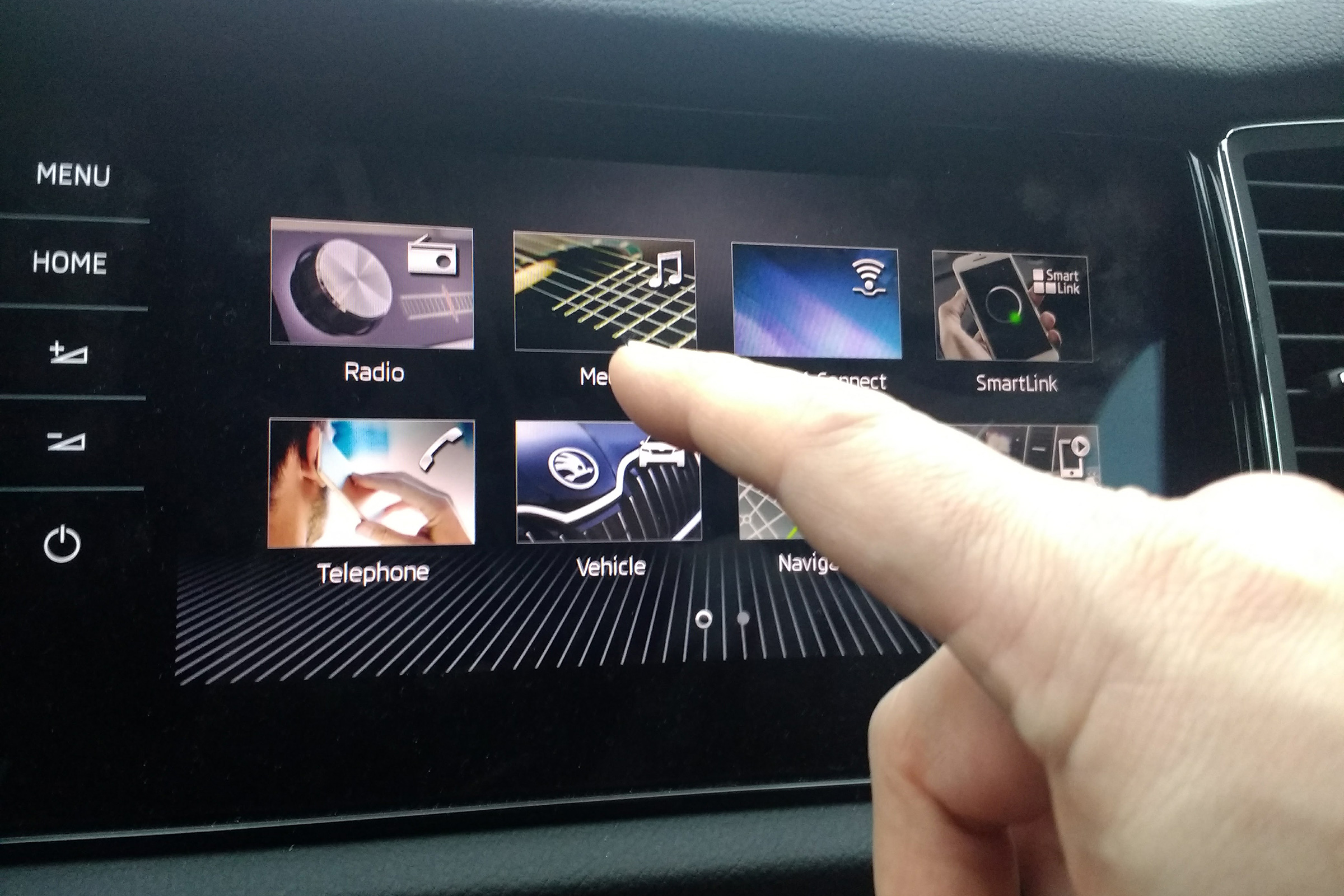 Skoda Kodiaq - infotainment