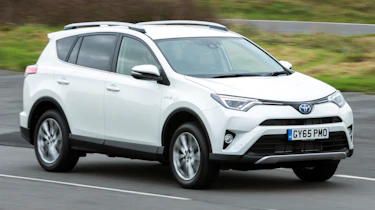 Toyota RAV4 white front