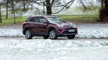 Toyota RAV4 snow