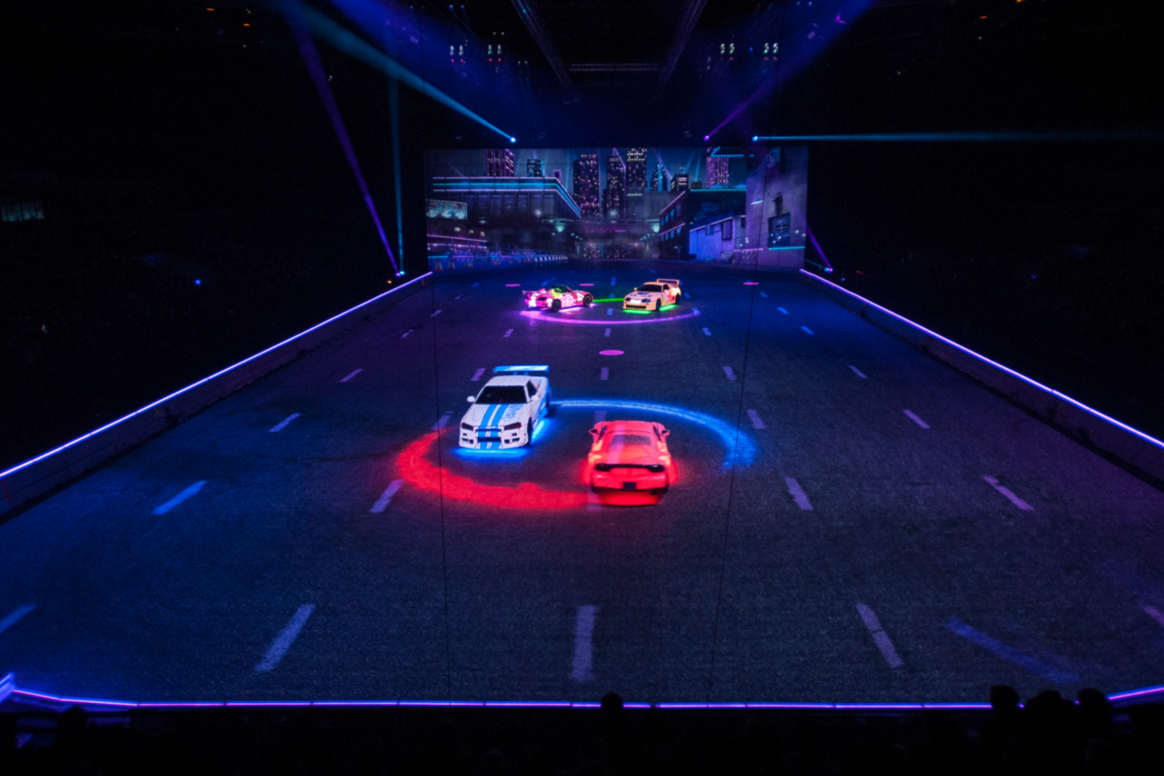 Fast and Furious Live stage size