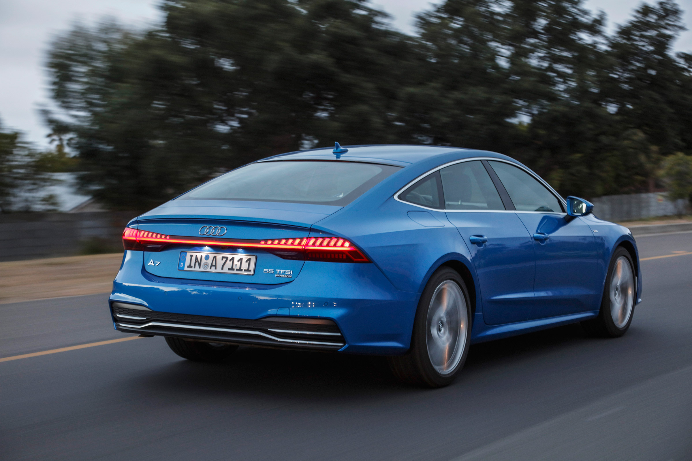 Audi A7 Sportback - rear action