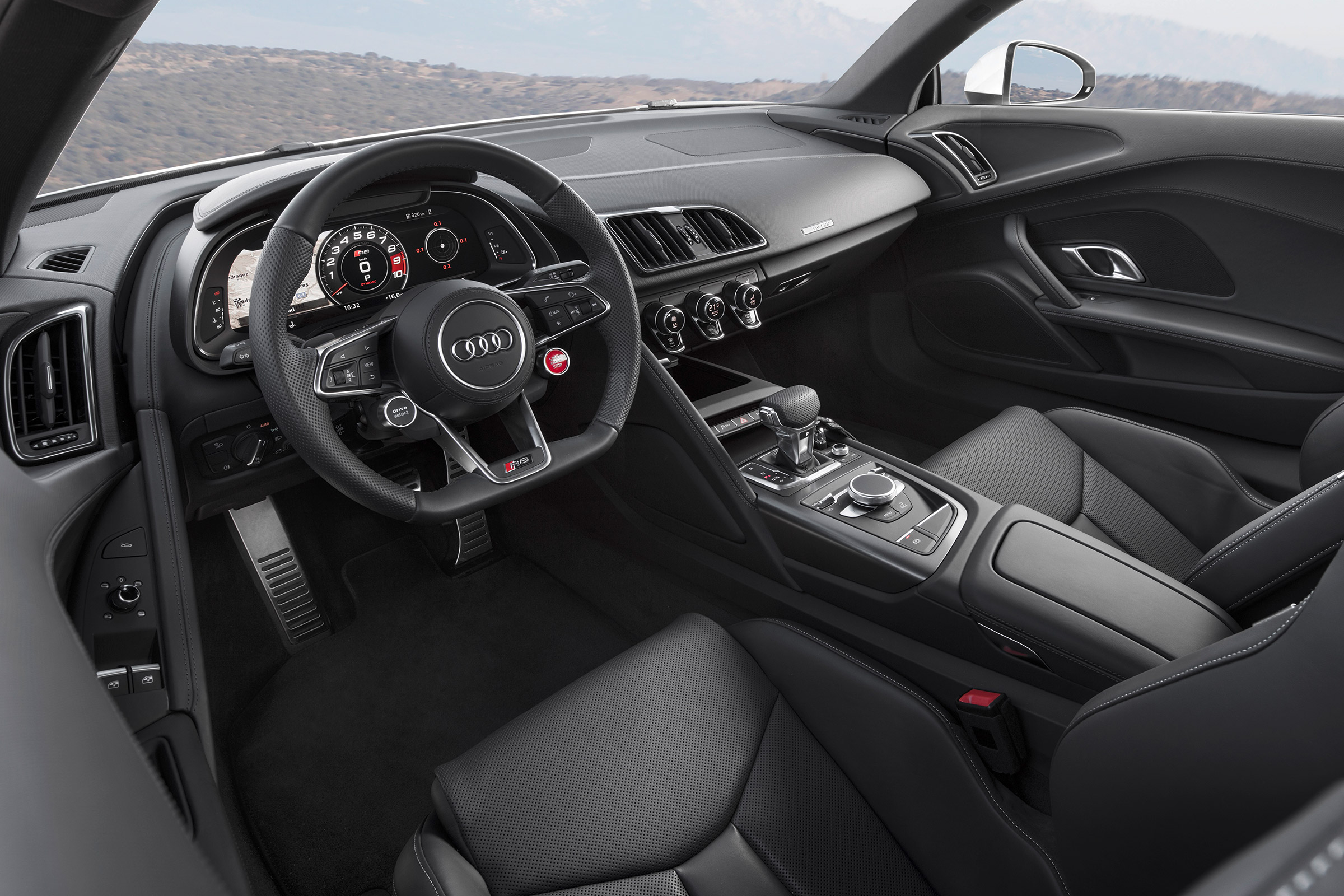 Audi R8 RWS - dash
