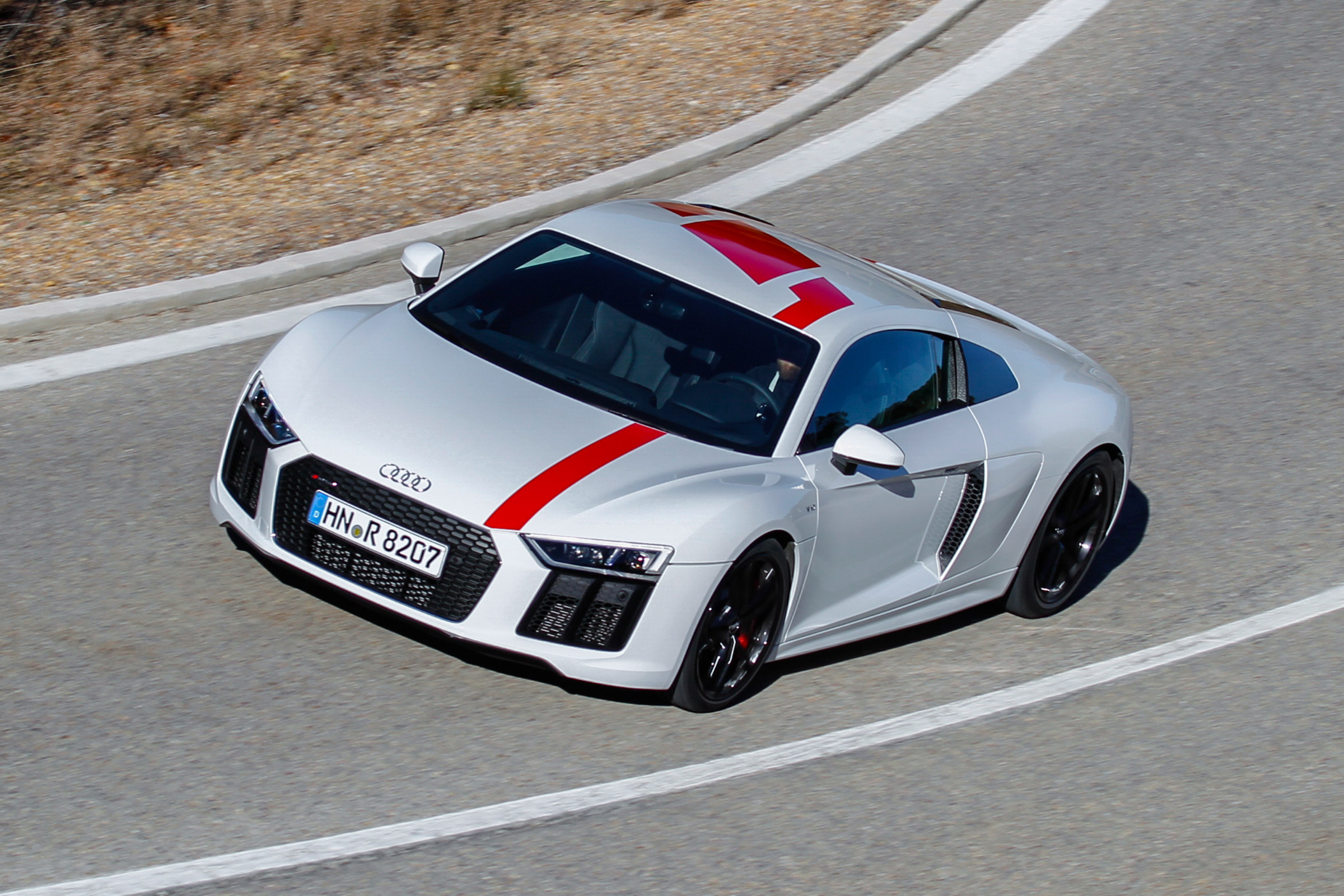 Audi R8 RWS - above