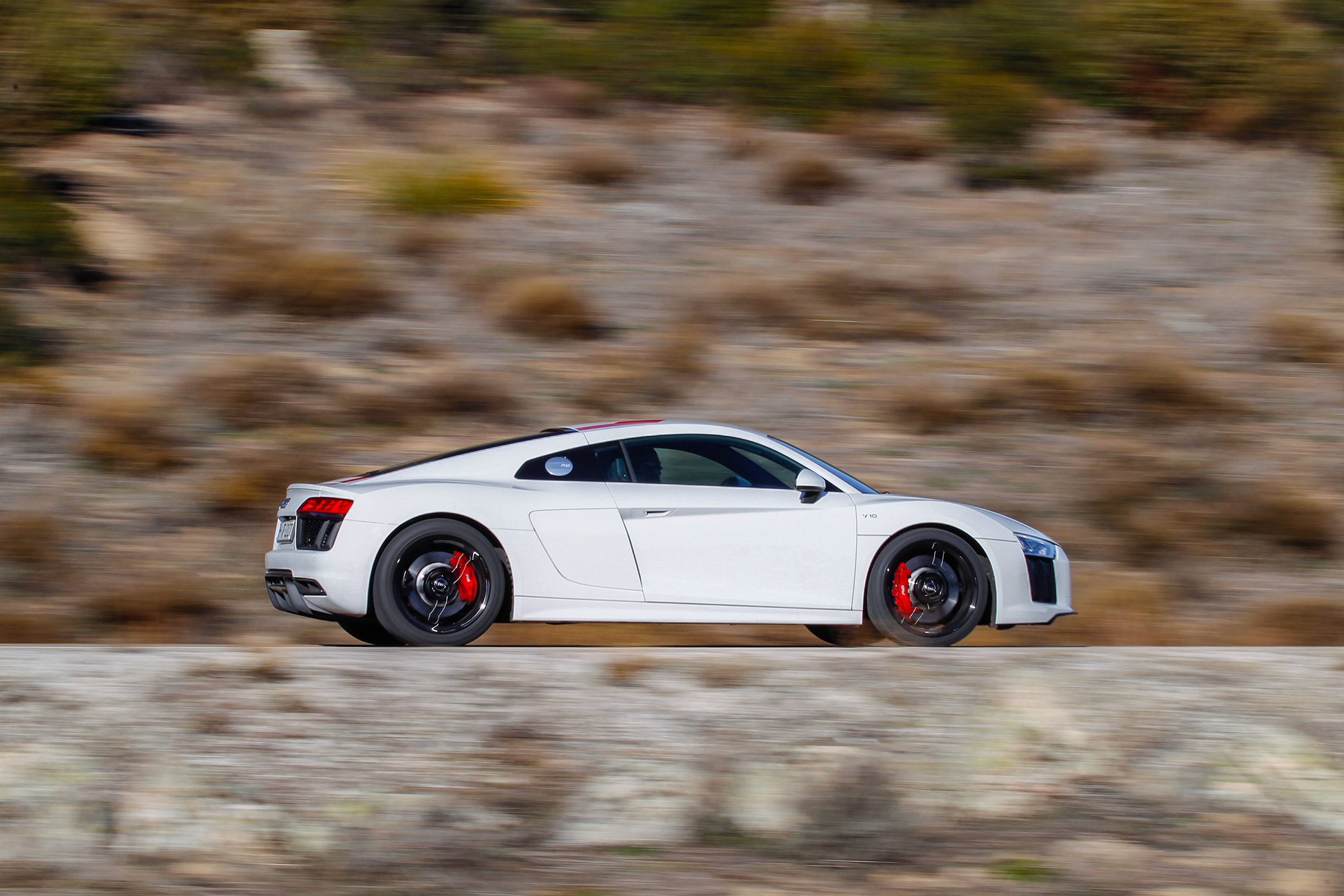 Audi R8 RWS - side action