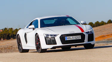 Audi R8 RWS - front