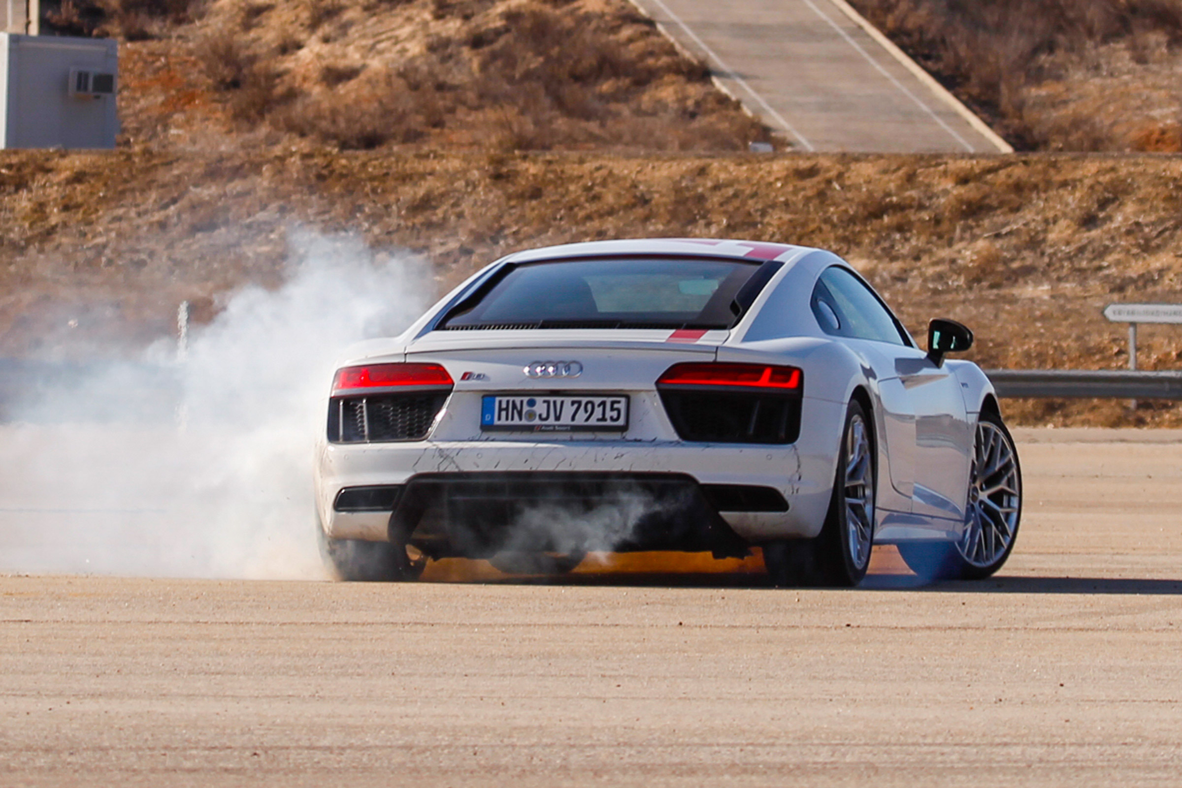 Audi R8 RWS - rear drift