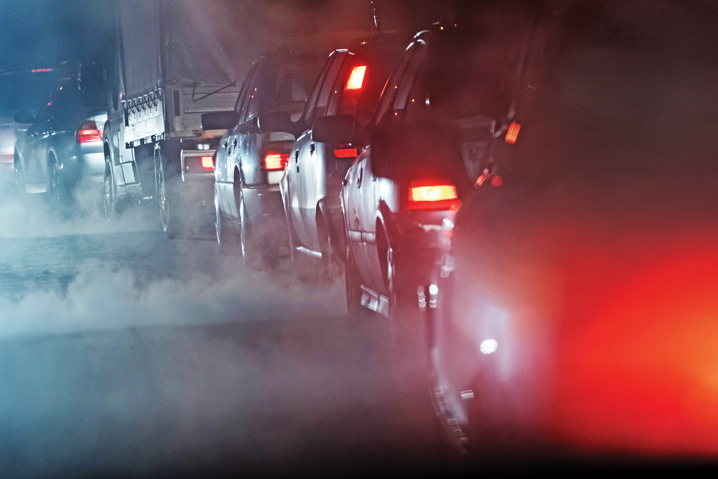 car fumes