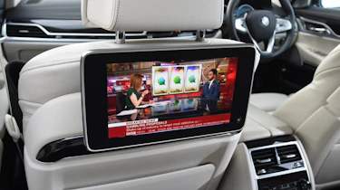 BMW 7 Series - rear screen