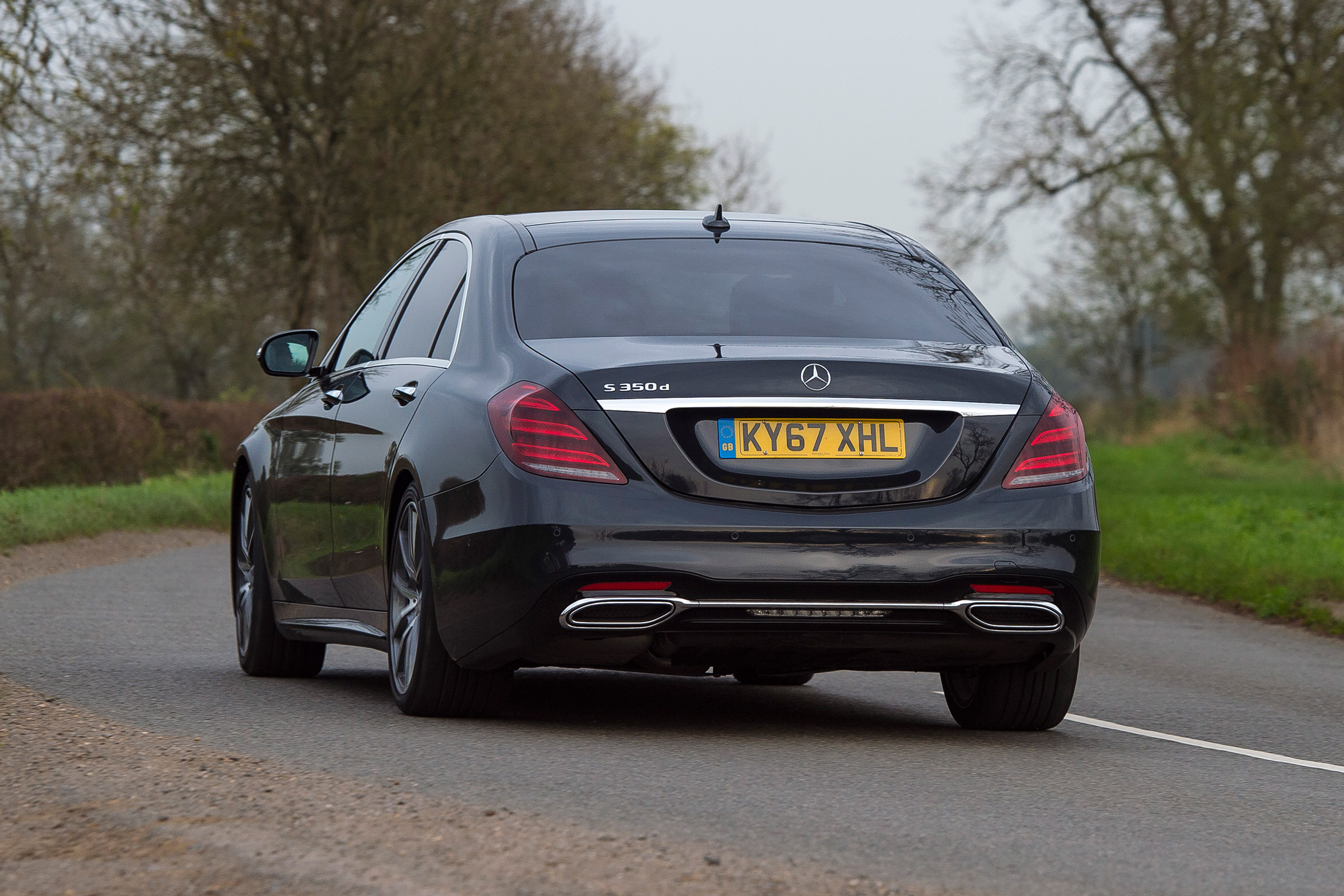 Mercedes S-Class - rear action
