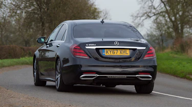 Mercedes S-Class - rear action