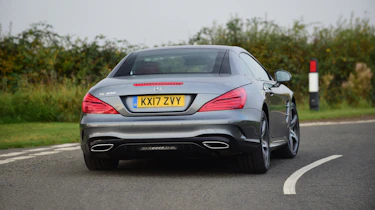 Mercedes SL 400 - rear cornering