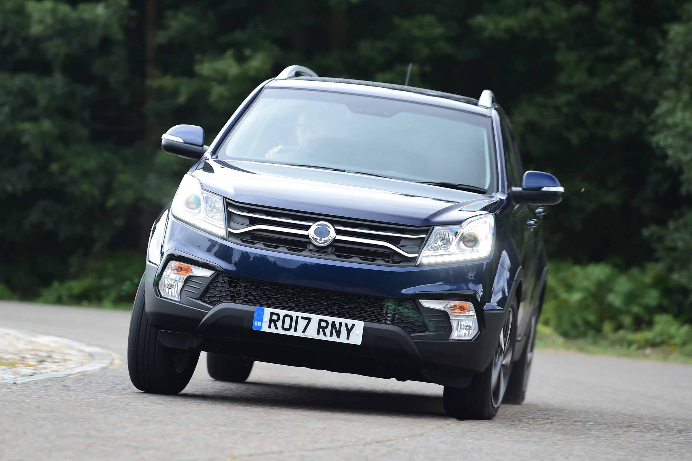 SsangYong Korando - front action