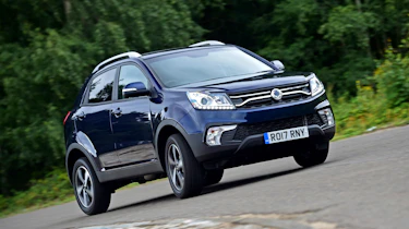 SsangYong Korando - front cornering