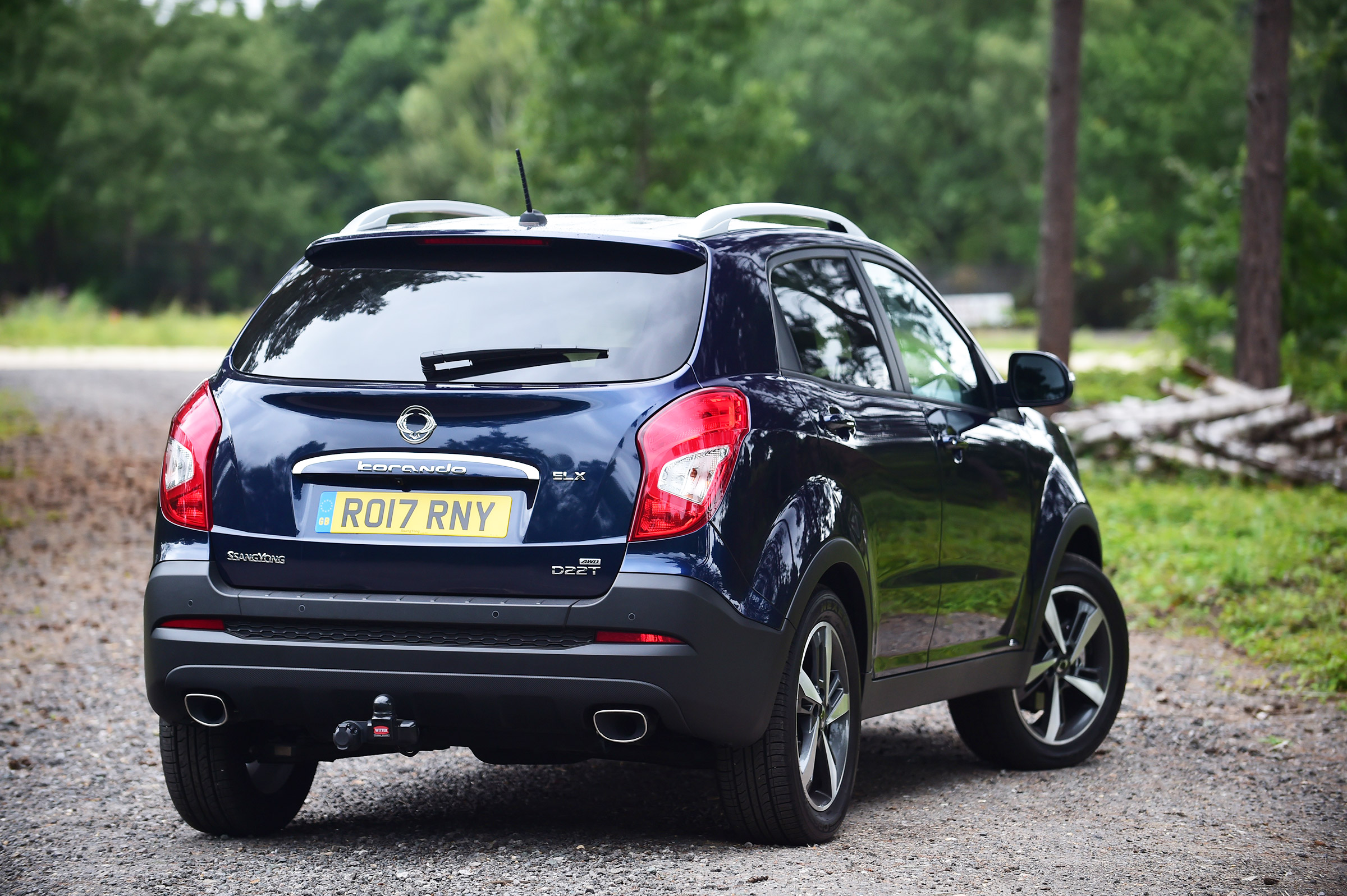 SsangYong Korando - rear static