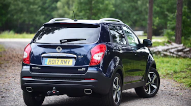 SsangYong Korando - rear static