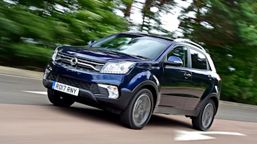 SsangYong Korando - front tracking