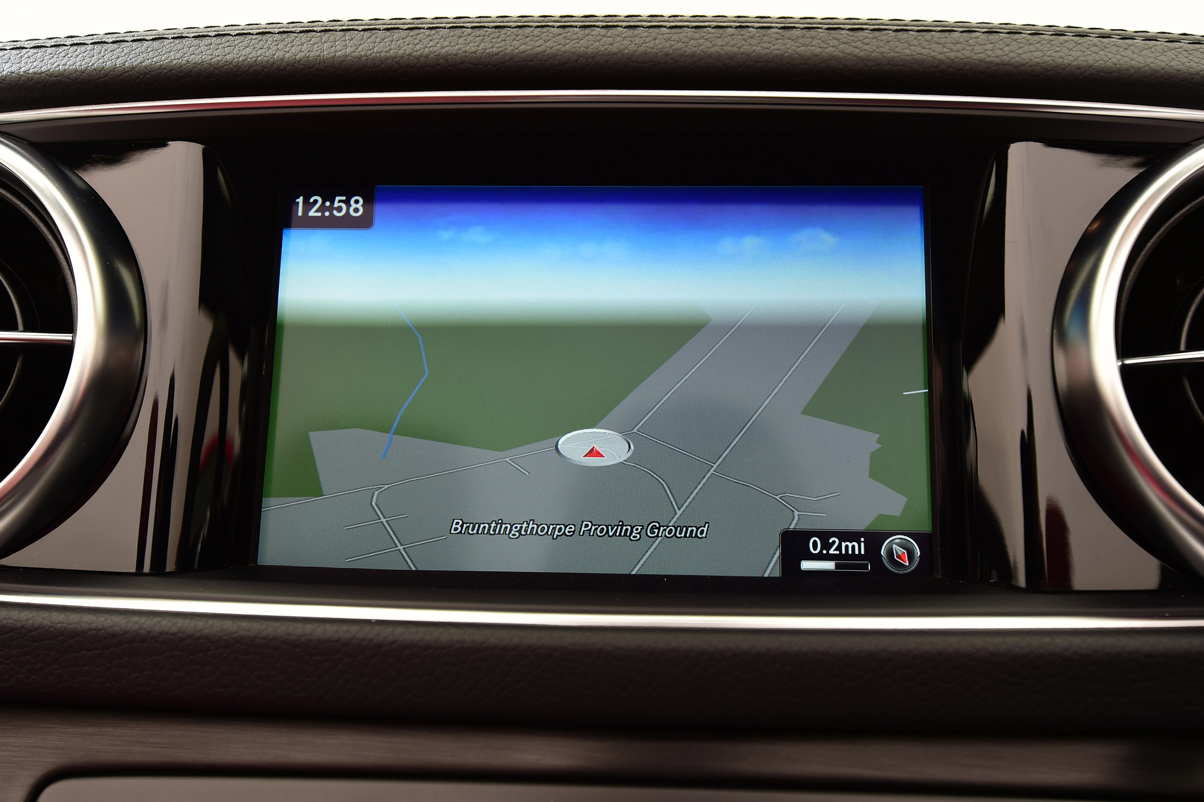Mercedes SL 400 - sat-nav