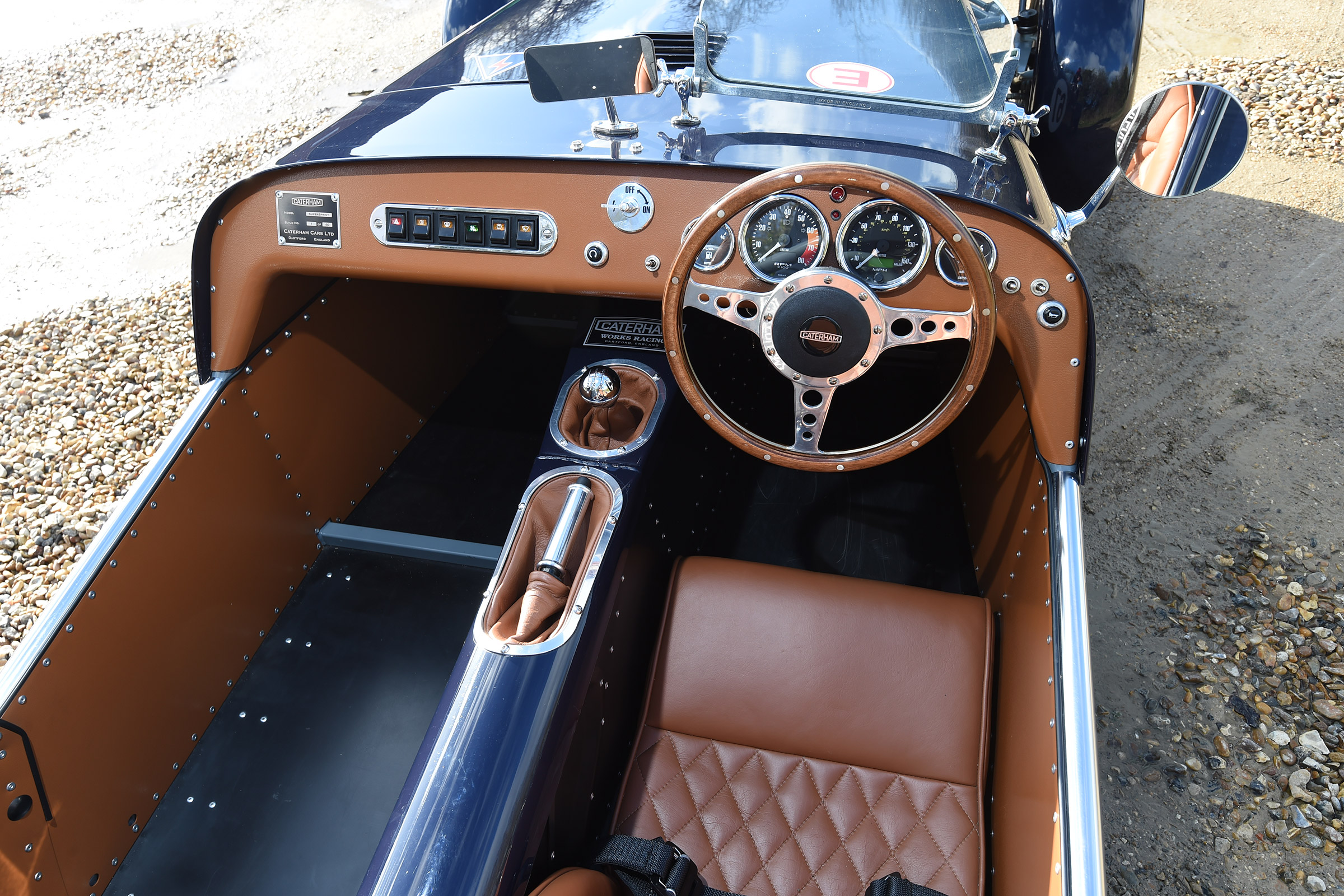 Caterham Seven SuperSprint - dash