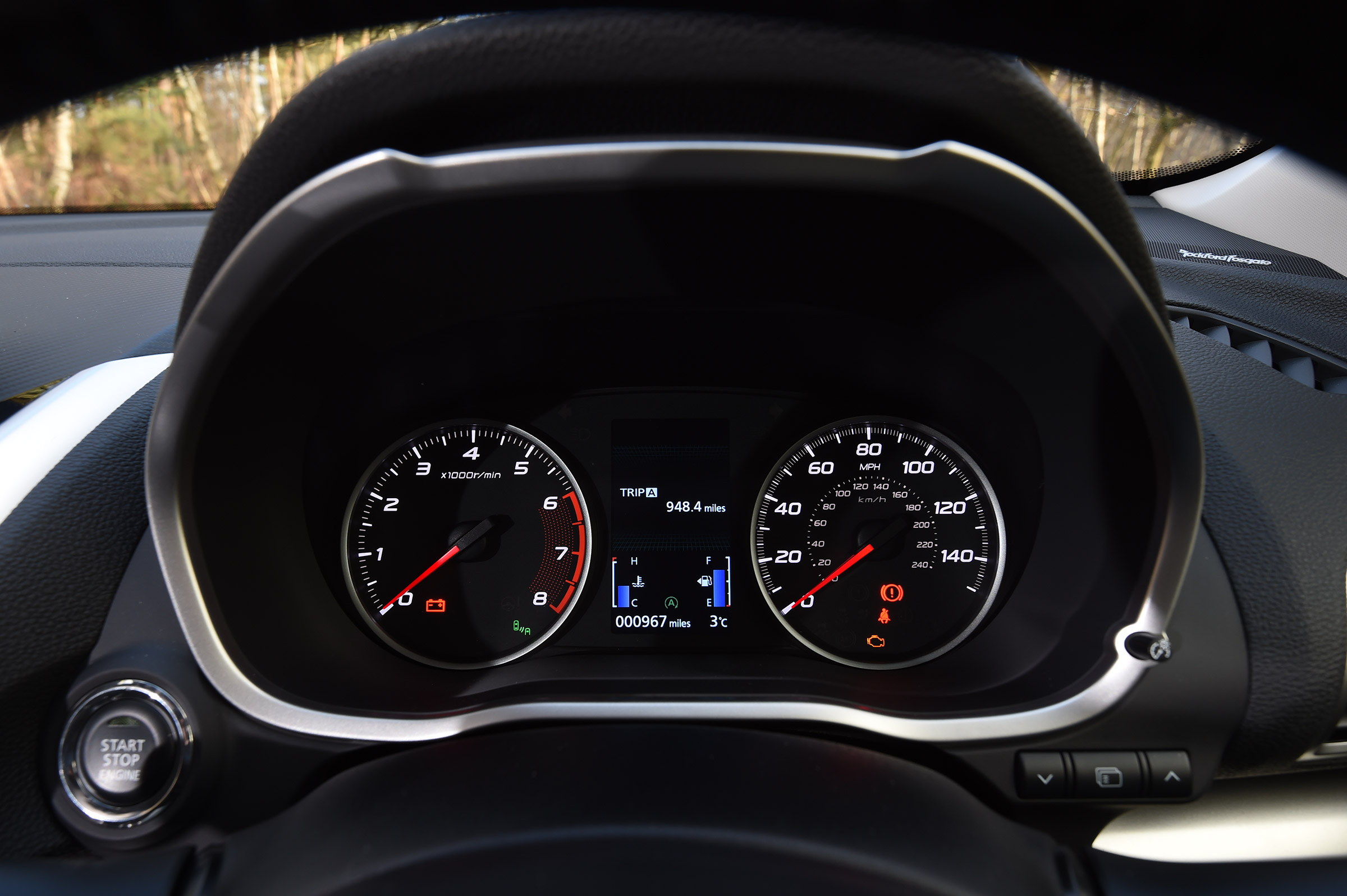 Mitsubishi Eclipse Cross First Edition - dials