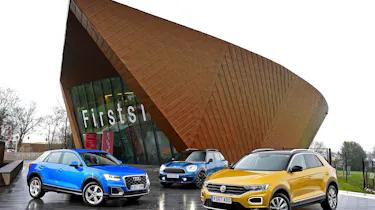 Volkswagen T-Roc vs Audi Q2 vs MINI Countryman - head-to-head