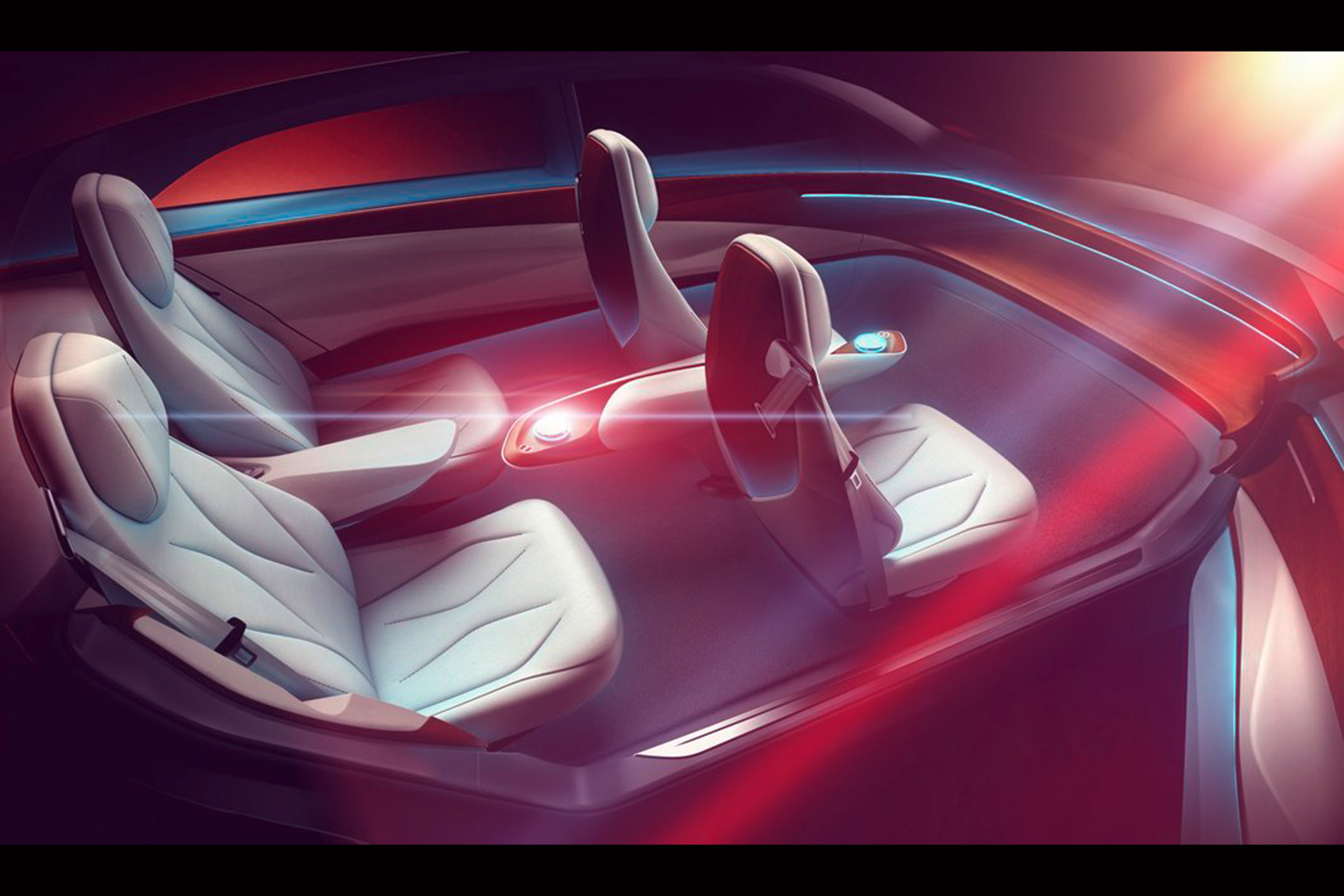 Volkswagen I.D. Vizzion concept teaser