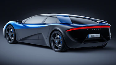 Elextra EV supercar rear