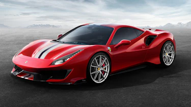 New Ferrari 488 Pista - front