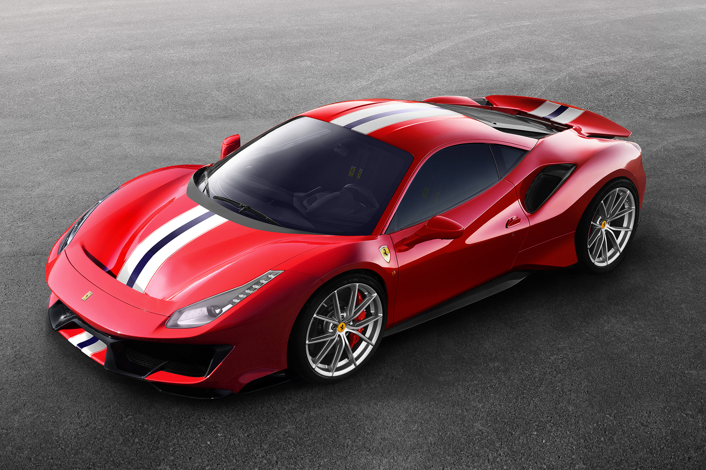New Ferrari 488 Pista - above