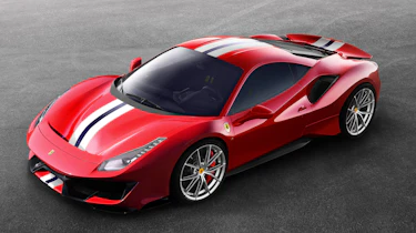 New Ferrari 488 Pista - above