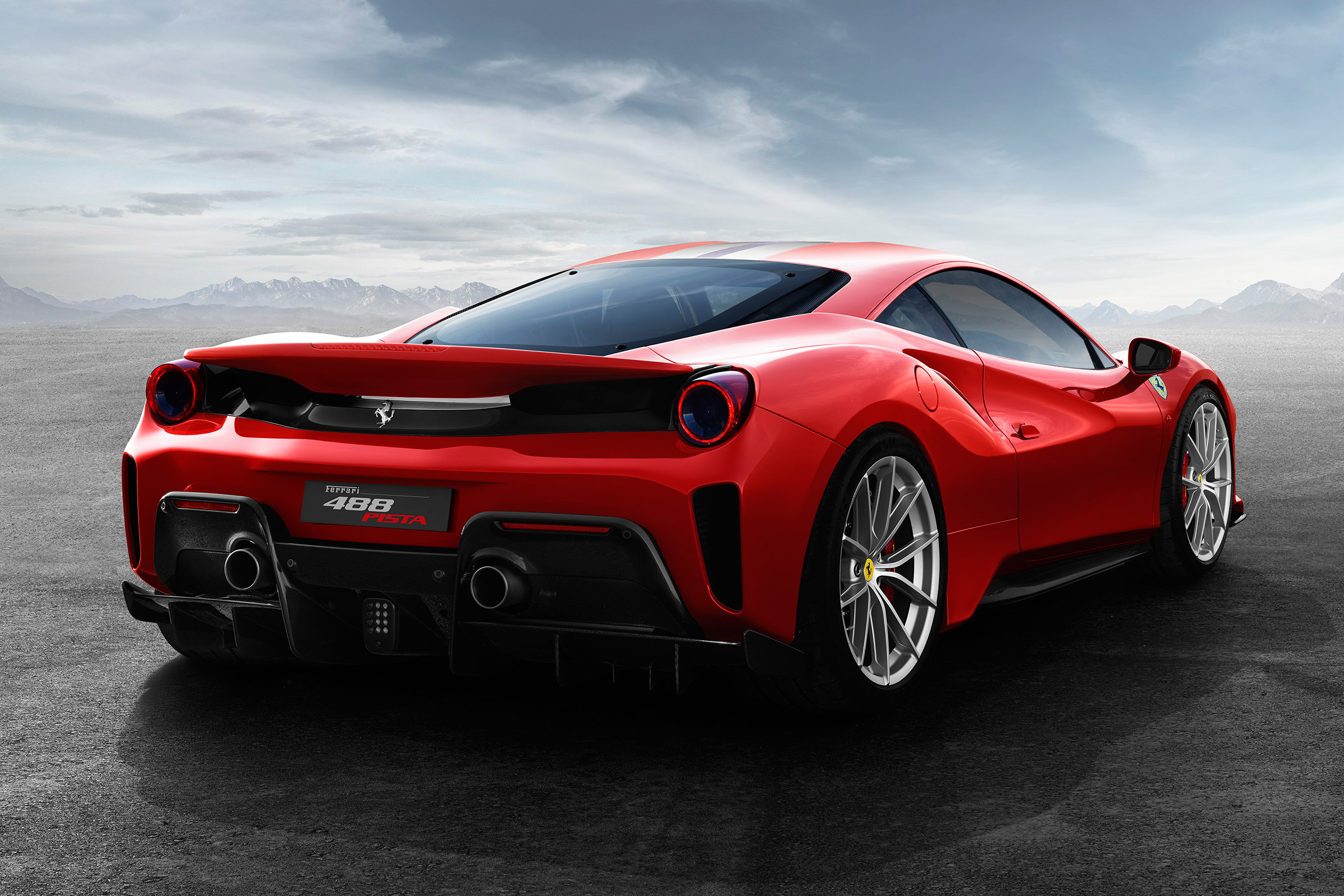 New Ferrari 488 Pista - rear