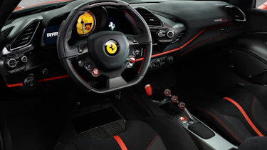 New Ferrari 488 Pista - dash